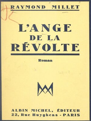 cover image of L'ange de la révolte